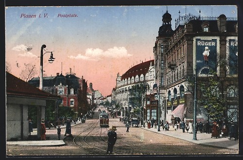 Plauen vogtland postplatz - /, vogtland,