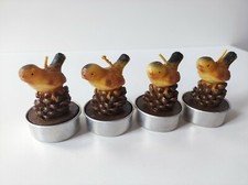 4er Set 3D Teelichter Kerzen