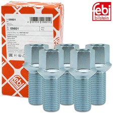 5x FEBI Radschrauben Radbolzen