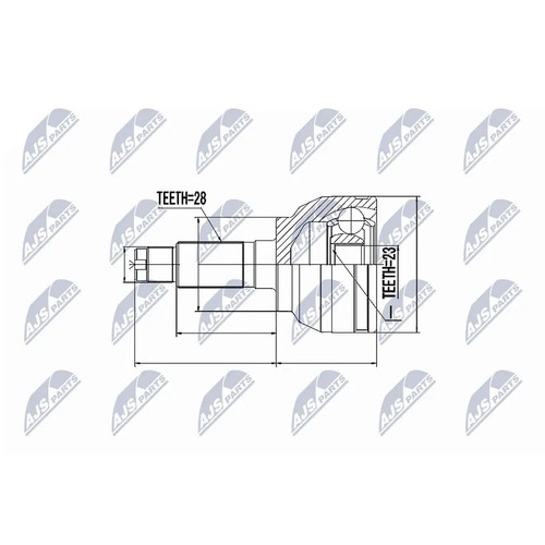 Nty npz 047 gelenksatz - nty, npz-mz-047