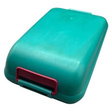 Tupperware Vesperbox A18 Brotdose Brotzeit Türkis Picknic Tupperdose Lunchbox