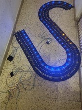 Carrera 124 132 Digital Analog 10 Schienen mit insgesamt 76 LED`s lichtern