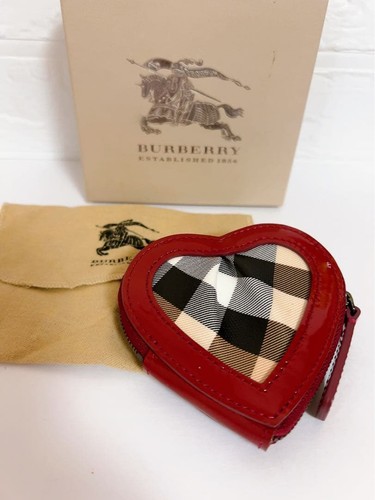Burberry geldbörse herz rot - burberry,