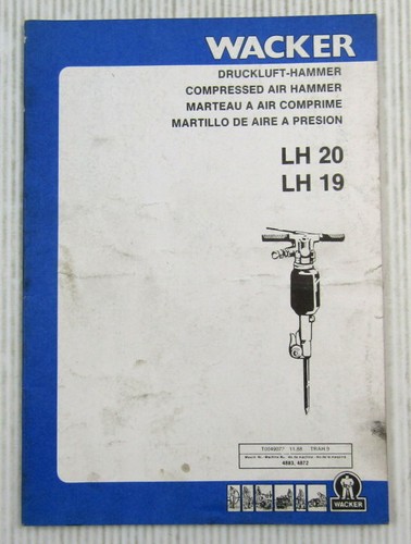 Wacker lh19 lh20 - lh19,
