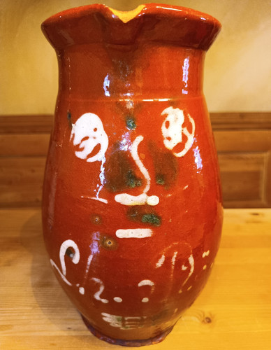 Keramik terrakotta krug - keramik/terrakotta,