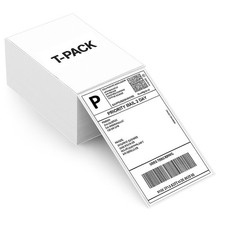 1000 Versand Etiketten gefalzt Leporello Thermo Etiketten Eco 100 x 150 mm