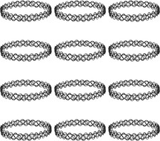 12 Stück Tattoo Halskette