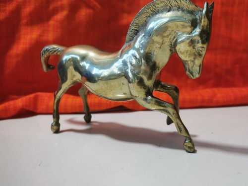Messing pferd 650g 20cm lang - pferd,