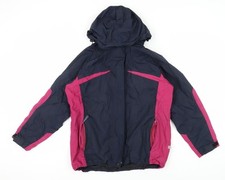 GTI Outdoor Damen Blau Rosa Skijacke Größe 16