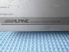 ALPINE PXA-H700 Digital Sound Processor Used Untested Car Audio Unit From Japan