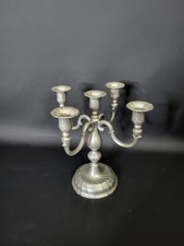 Vintage Zinn Kerzenleuchter