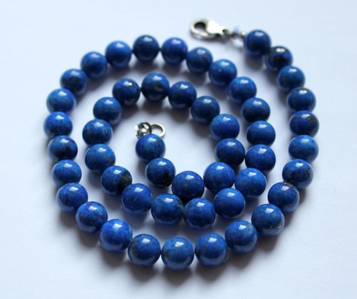 Lapislazuli kette silber 925 - lapislazuli,