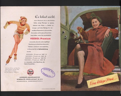 Hamburg prospekt 1950 - prospekt,