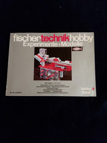 Fischertechnik hefte mo - hefte,, ex-mo