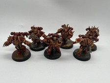 Warhammer Dark Vengeance Draznicht Chaos Lord & Chosen (x6) RARE OOP Painted