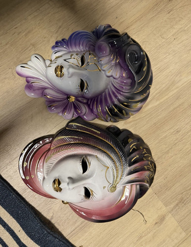 2er set venezianische keramik - venezianische,
