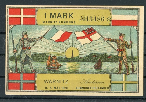 Warnitz mark notgeld dns - mark, /