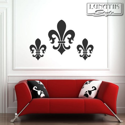 Wandtattoo fleur lys - fleur, de
