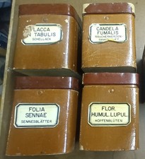 alte Apothekerdosen |