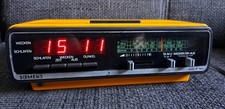 Siemens Alpha 224 Radiowecker Retro 1970ger Jahre  *** T O P ***