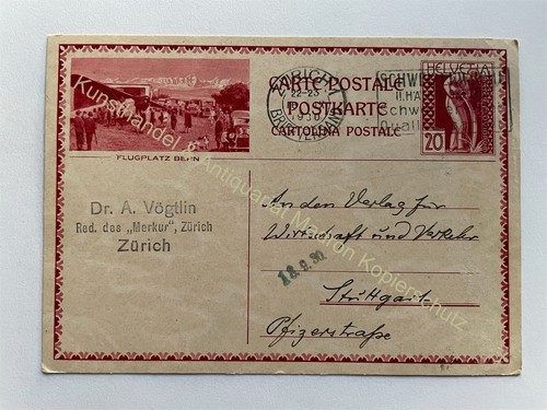 Postkarte 1930 zürich a - postkarte,