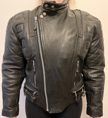 Vintage akaso biker leder - akaso,