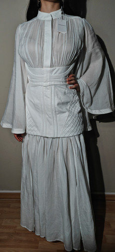 Zimmermann maxikleid weiß - zimmermann,