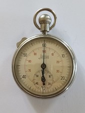 ISGUS - Große Stoppuhr Taschenuhr  wahrscheinlich  1942 - voll funktionstüchtig