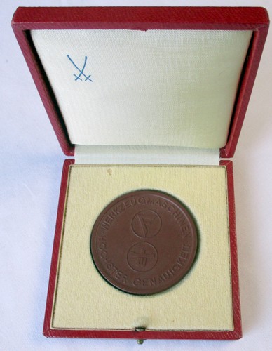 Ddr medaille meissner - medaille,