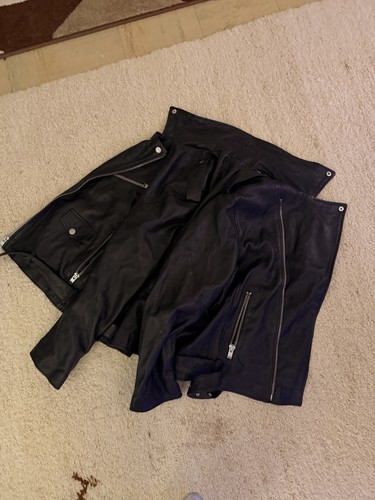 Herren biker lederjacke - herren,