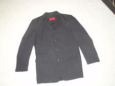 DOWNSTAIRS - Herren Sakko / Jacke - schwarz gerippt - Gr. 90