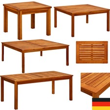 Teak massiv gartentisch - massiv,