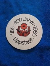 Bierdeckel 1985 - Lippstadt 800 Jahre - Weissenburger