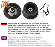FORD Sierra Lenkradnabe für