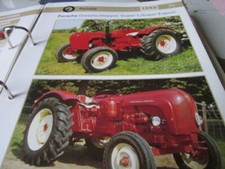 Traktor Archiv Porsche 09 Dieselschlepper Super L, Super Export, 1960