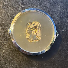 Lanco 506 Uhrwerk, 5'' watch movement, NOS, defekt, not running, protective case