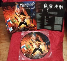 Manowar - Warriors Of The World, Pictures LP, limited, Mint, 2002, Heavy Metal 
