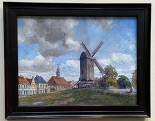 Gouache Bremen Jodutenberg mit