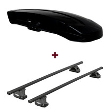 Dachbox Thule Vector L + Dachträger Thule für Mercedes Sprinter Bus top