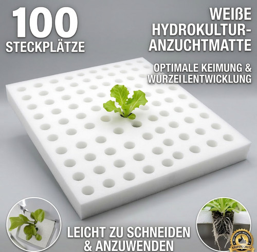 100x hydrokultur schwämme - 100x,