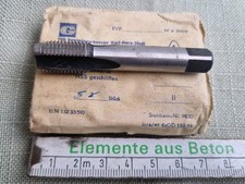DDR Gewindebohrer 1/4 Zoll 1/4" Satz 5 St Rohrgewindebohrer Gewindeschneider Neu