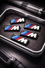 5x Für BMW M Felgenaufkleber