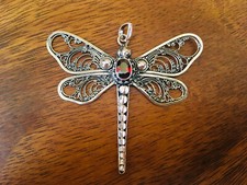 Kettenanhänger Libelle 925 Sterling Silber neu