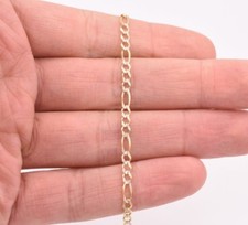 3.5mm Figaro Link Armband