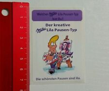 Aufkleber/Sticker: Milka Lila