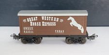 Märklin H0 Westernlok Great Western Horse Express Braun TOP ZUSTAND