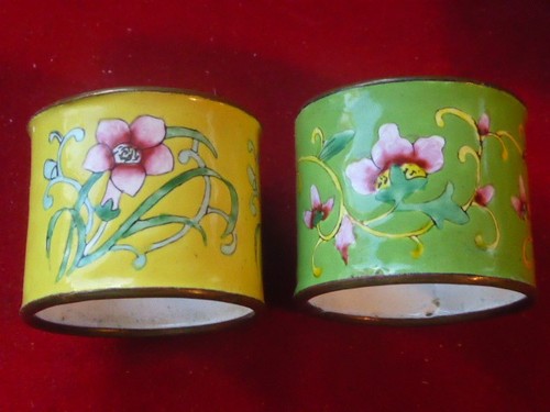2 x serviettenringe - ,