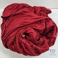 Stretch Sofabezug Ecksofa L-Form rechts/links, 2 Kissen, rotwein, waschbar