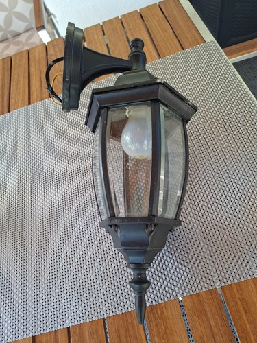 Wand aussenleuchte alu glas - aussenleuchte,