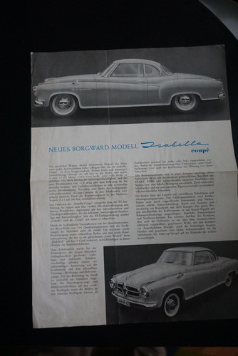 Prospekt borgward isabella - prospekt,